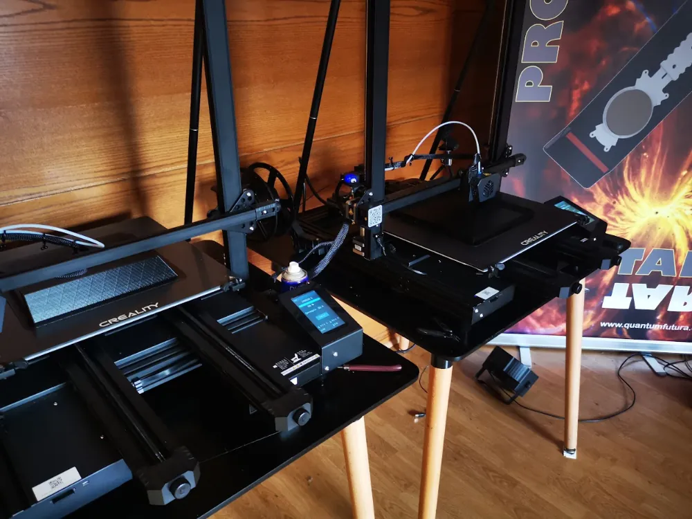 Fabricación de piezas del banco de pruebas con impresión 3D